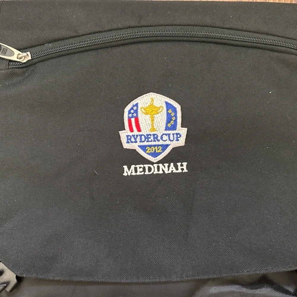 Ryder Cup Medinah Black Laptop Messenger Bag